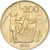 Munten, San Marino, 200 Lire, 1995, Rome, PR, Aluminum-Bronze, KM:329