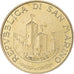Moneta, San Marino, 200 Lire, 1993, EF(40-45), Aluminium-Brąz, KM:300