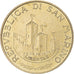 Moneda, San Marino, 200 Lire, 1993, MBC, Aluminio - bronce, KM:300
