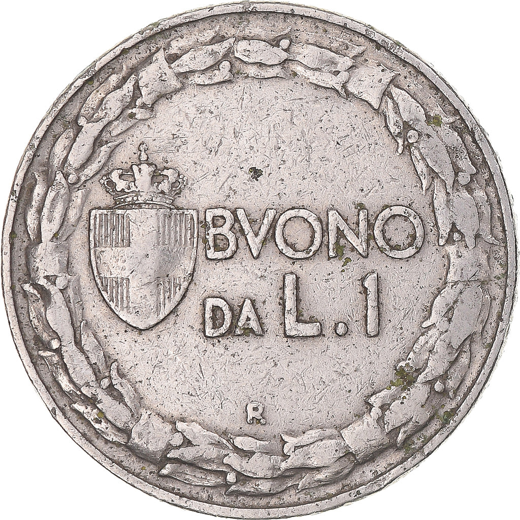 Munten, Italië, Vittorio Emanuele III, Lira, 1922, Rome, FR, Nickel, KM:62