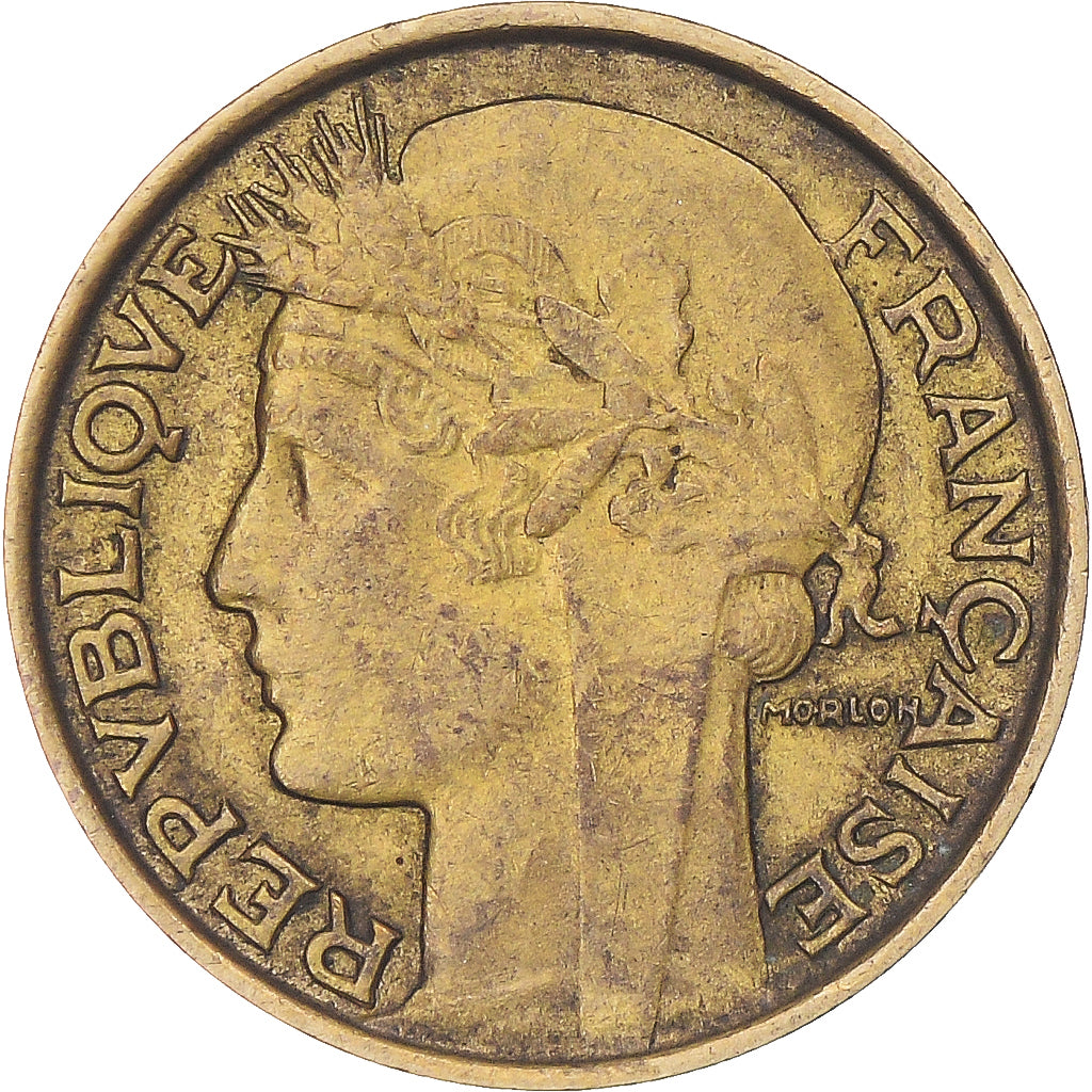 Moneda, Francia, Morlon, 50 Centimes, 1931, Paris, MBC, Aluminio - bronce
