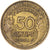 Munten, Frankrijk, Morlon, 50 Centimes, 1931, Paris, ZF, Aluminum-Bronze