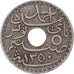 Moneda, Túnez, Ahmad Pasha Bey, 5 Centimes, 1931, Paris, MBC, Níquel - bronce