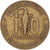 Moneda, Estados del África Occidental, 10 Francs, 1976, Paris, MBC, Aluminio -