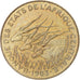 Moeda, Estados da África Central, 5 Francs, 1983, Paris, MS(64)