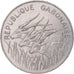 Coin, Gabon, 100 Francs, 1985, EF(40-45), Nickel, KM:13