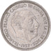 Monnaie, Espagne, Caudillo and regent, 5 Pesetas, 1974, TTB, Cupro-nickel