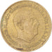 Coin, Spain, Francisco Franco, caudillo, Peseta, 1975, EF(40-45)