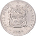 Münze, Südafrika, 10 Cents, 1983, S+, Nickel, KM:85