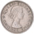 Moneda, Nueva Zelanda, Elizabeth II, 6 Pence, 1964, MBC, Cobre - níquel