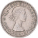 Monnaie, Nouvelle-Zélande, Elizabeth II, 6 Pence, 1964, TTB, Cupro-nickel