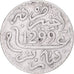 Moeda, Marrocos, Moulay al-Hasan I, Dirham, 1881, Paris, VF(30-35), Prata, KM:5