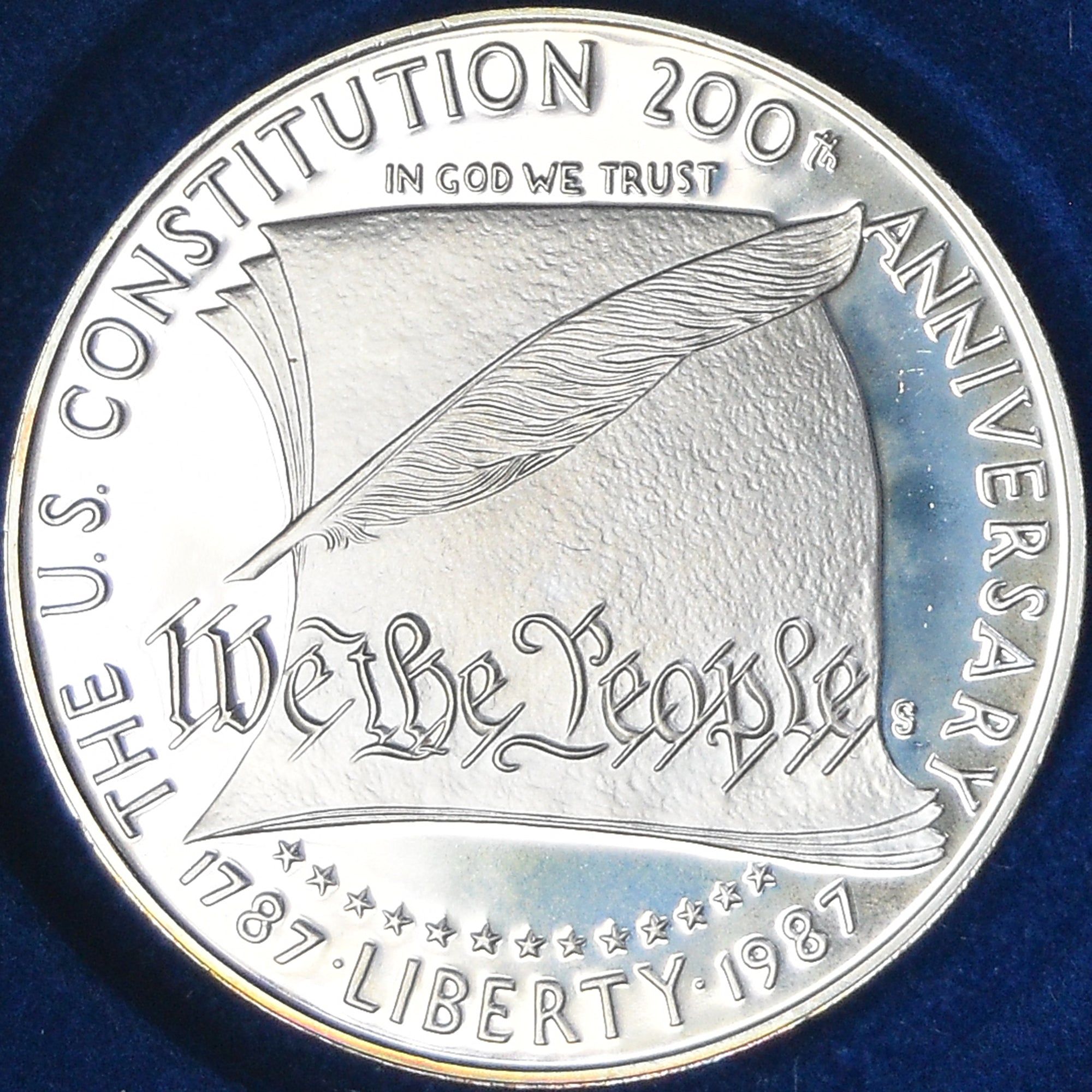 Coin, United States, Dollar, 1987, U.S. Mint, San Francisco, MS(65-70), Silver