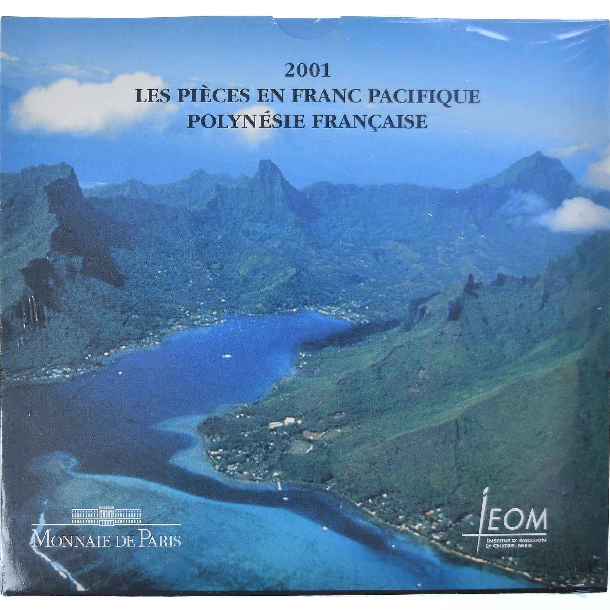 Moeda, Polinésia Francesa, Set, 2001, MS(65-70), (Sem Composição)