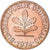 Munten, Federale Duitse Republiek, 2 Pfennig, 1974, Stuttgart, PR, Copper Plated