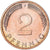 Munten, Federale Duitse Republiek, 2 Pfennig, 1974, Stuttgart, PR, Copper Plated