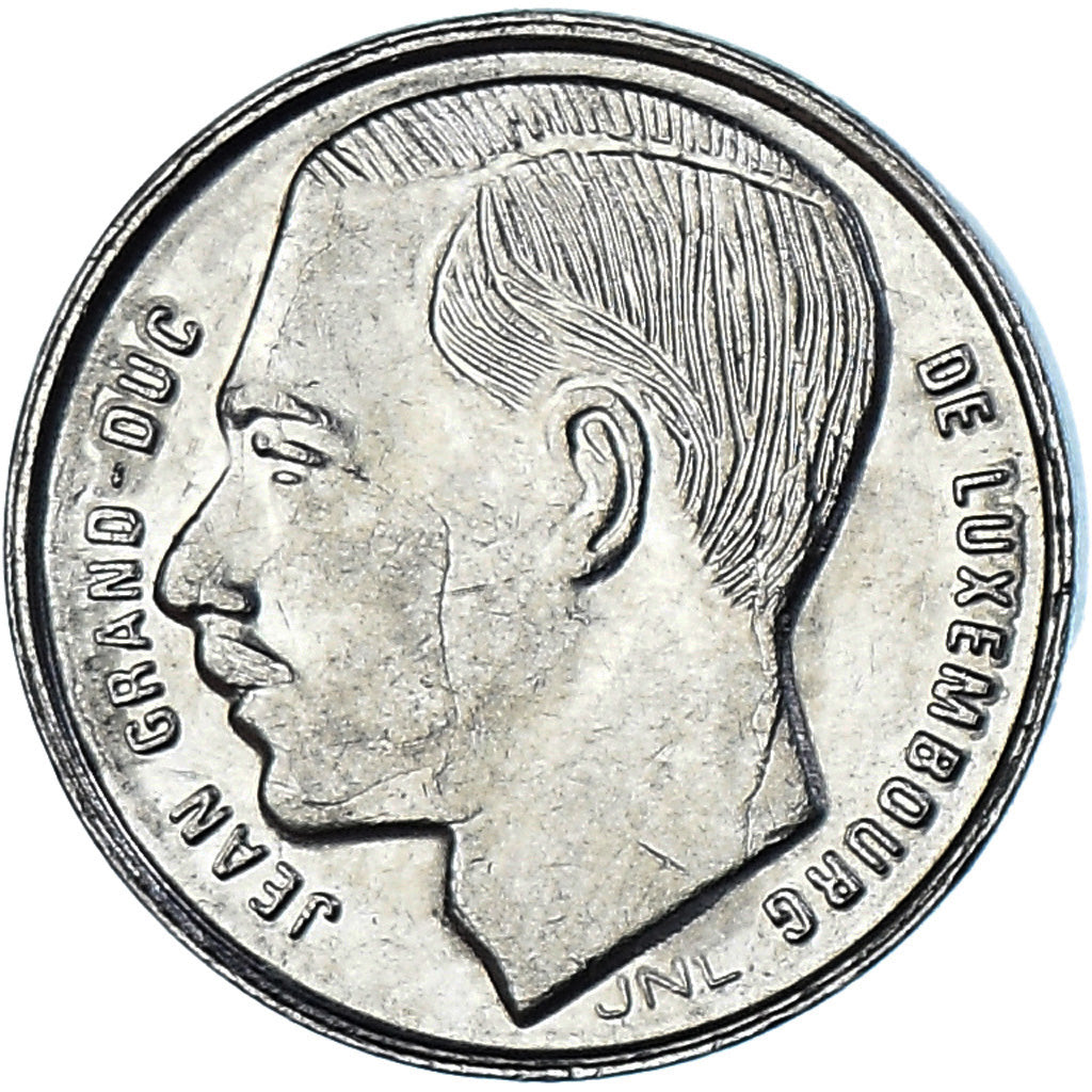 Munten, Luxemburg, Jean, Franc, 1991, PR, Nickel plated steel, KM:63