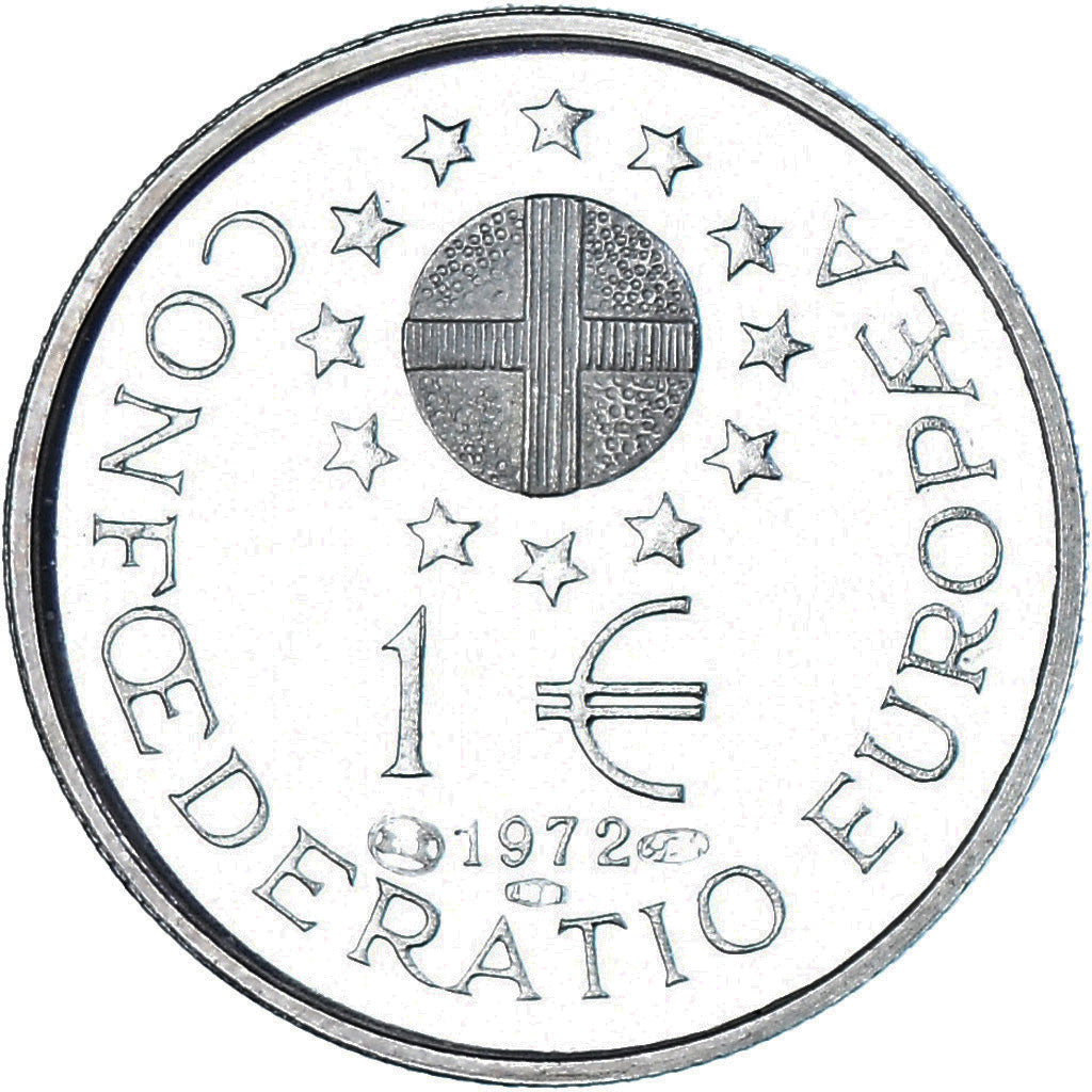 Moneta, Eurozone, Ecu, 1972, 1 ECU Carolus Magnus, SPL, Argento