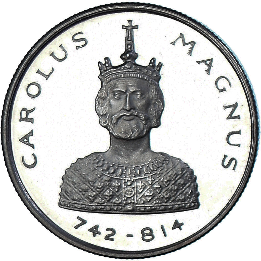 Coin, Eurozone, Ecu, 1972, 1 ECU Carolus Magnus, MS(63), Silver
