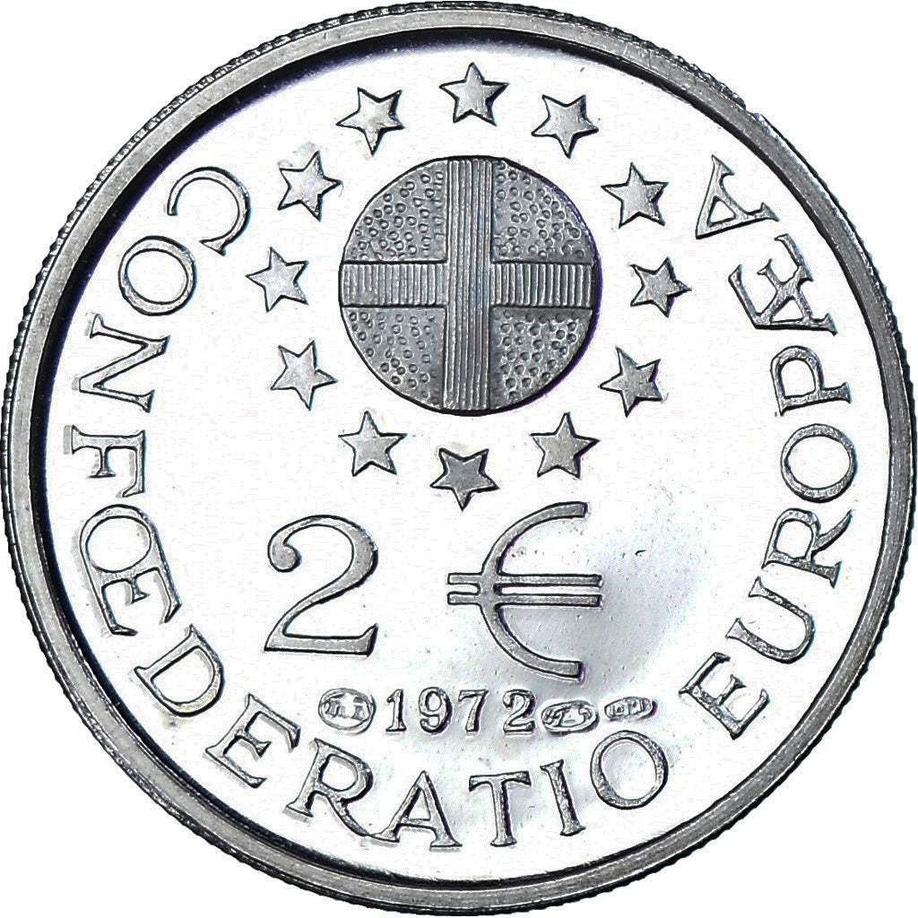 Moneta, Eurozone, 2 ECU, 1972, 2 Ecu - Carolus Quintus, SPL, Argento