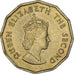 Coin, Jersey, Elizabeth II, 1/4 Shilling, 3 Pence, 1966, MS(63), Nickel-brass
