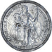 Coin, FRENCH OCEANIA, 2 Francs, 1949, EF(40-45), Aluminum, KM:3