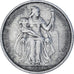 Coin, FRENCH OCEANIA, 5 Francs, 1952, VF(30-35), Aluminum, KM:4