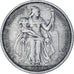 Moneta, OCEANIA FRANCESE, 5 Francs, 1952, MB+, Alluminio, KM:4