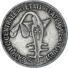 Coin, West African States, 50 Francs, 1972, États de l'Afrique de l'Ouest
