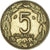 Moneda, Camerún, 5 Francs, 1970, Paris, MBC, Aluminio - bronce, KM:10