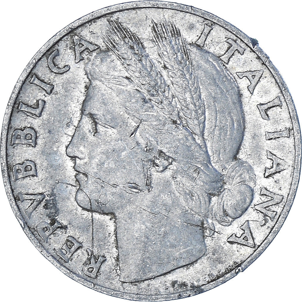 Moeda, Itália, Lira, 1948, Rome, VF(20-25), Alumínio, KM:87