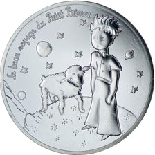 France, 50 Euro, 2016, Petit Prince Beau Voyage, MS(65-70), Silver