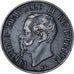 Coin, Italy, Centesimo, 1861, Milan, EF(40-45), Bronze, KM:1.1