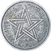 Coin, Morocco, Mohammed V, Franc, AH 1370/1951, Paris, EF(40-45), Aluminum