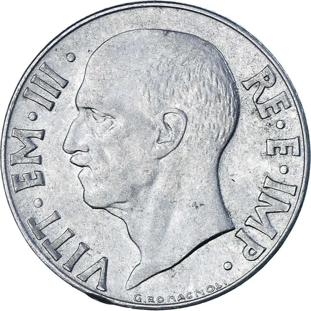 Coin, Italy, 20 Centesimi, 1940, Rome, EF(40-45), Acmonital (ferritique), KM:75b