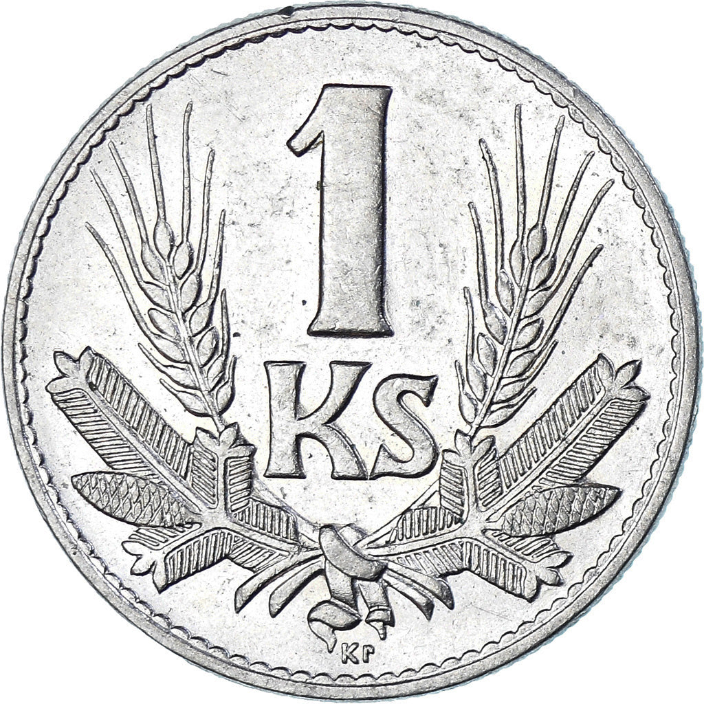 Monnaie, Slovaquie, Koruna, 1941, TTB, Cupro-nickel, KM:6
