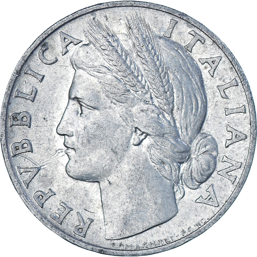 Coin, Italy, Lira, 1948, Rome, EF(40-45), Aluminum, KM:87