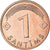 Coin, Latvia, Santims, 2003, MS(63), Copper Clad Steel, KM:15