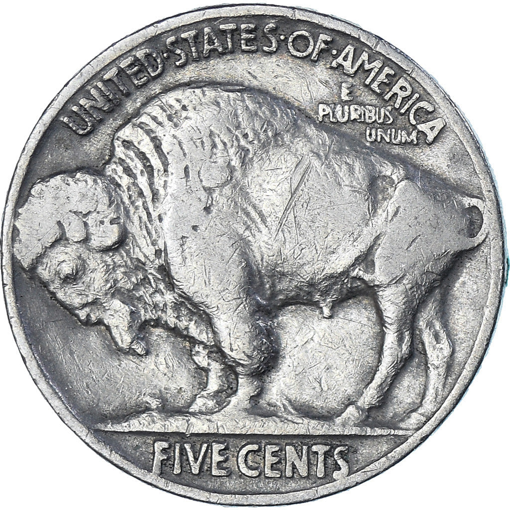 Münze, Vereinigte Staaten, Buffalo Nickel, 5 Cents, 1937, U.S. Mint