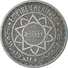Coin, Morocco, Mohammed V, 20 Francs, AH 1366/1946, Paris, EF(40-45)