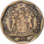Moneta, Sudafrica, 50 Cents, 1993, Pretoria, BB, Acciaio placcato in bronzo