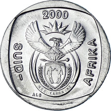 Coin, South Africa, Rand, 2000, AU(55-58), Nickel Plated Copper, KM:227