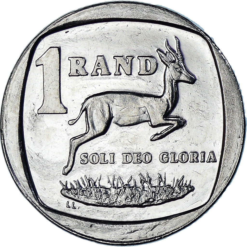 Coin, South Africa, Rand, 2000, AU(55-58), Nickel Plated Copper, KM:227