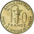 Coin, West African States, 10 Francs, 2003, Paris, EF(40-45), Aluminum-Bronze
