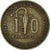 Coin, West African States, 10 Francs, 1966, EF(40-45), Aluminum-Nickel-Bronze