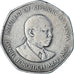 Coin, Kenya, 5 Shillings, 1985, British Royal Mint, EF(40-45), Copper-nickel