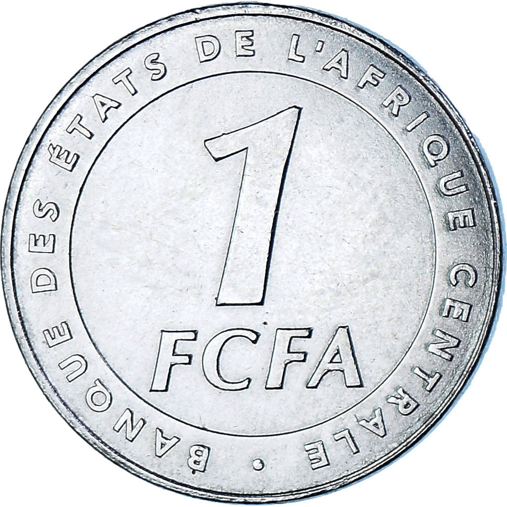 Coin, Central African States, Franc, 2006, Paris, MS(63), Stainless Steel, KM:16
