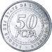 Moneda, Estados del África central, 50 Francs, 2006, Paris, MBC+, Acero