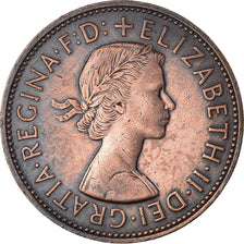 Coin, Great Britain, Elizabeth II, Penny, 1966, VF(20-25), Bronze, KM:897