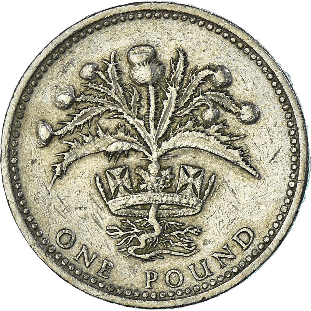Monnaie, Grande-Bretagne, Elizabeth II, Pound, 1989, TTB, Nickel-Cuivre, KM:959